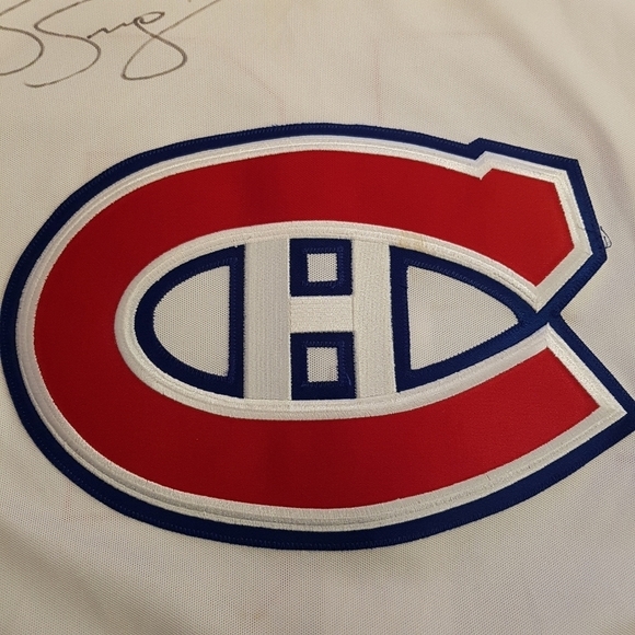 Canadiens Brian Savage #49 jersey Signed to Don Cherry "Grapes" game jersey VGUC - Picture 2 of 12